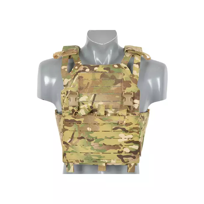 [Zestaw] Kamizelka Operator Plate Carrier Laser-Cut Buckle Up z ładownicą na magazynki AR/AK - Multicamo [8Fields] + Duża ładownica Laser-Cut ogólnego przeznaczenia - Multicamo [8FIELDS] + Panel Buckle Up Laser-Cut na 6 magazynków AR15/AK - Multicamo [8Fields]