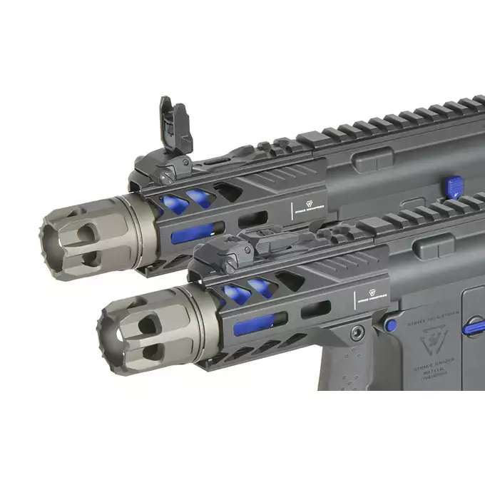 Strike industries 4" Raiders Competition PDW AEG Rifle - Blue [EMG]