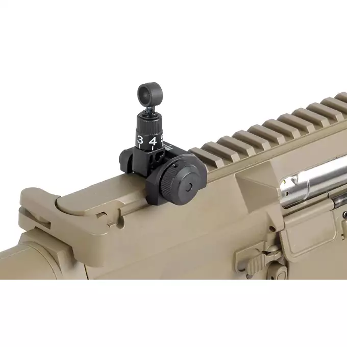 [Zestaw] Replika Airsoftowa EC-901 Edycja Advanced (ulepszony gearbox) - Dark Earth [E&amp;C] + Akumulator Li-Po 1200mAh 11,1V 20C - Deans [IPower] + Kompaktowa ładowarka LIPO B3Pro