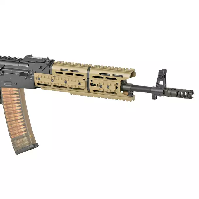 Strike Industries AK-TRAX Rifle Replica, GEN-2, ETU Eshooter - Tan [EMG]