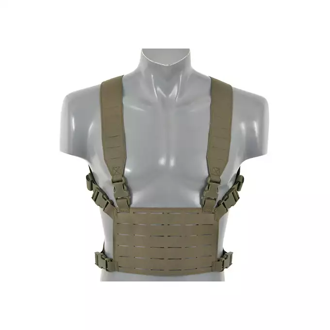 Lightweight Laser-Cut Chest Rig - Ranger green [8FIELDS]