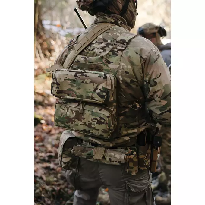 [Zestaw] Kamizelka Recon Plate Carrier Laser-Cut Buckle Up z ładownicą na magazynki AR15/AK - Multicamo [8Fields] + Duża ładownica Laser-Cut ogólnego przeznaczenia - Multicamo [8FIELDS] + Panel Buckle Up Laser-Cut na 6 magazynków AR15/AK - Multicamo [8Fields]
