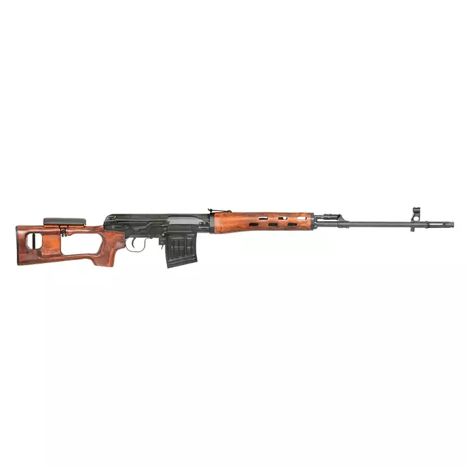 [Zestaw] Replika elektryczna karabinu wyborowego SWD - Real Wood [A&amp;K] + Akumulator airsoftowy 25C 1200mAh 3S1P 11.1V LiPo T Plug + Kompaktowa ładowarka LIPO B3Pro