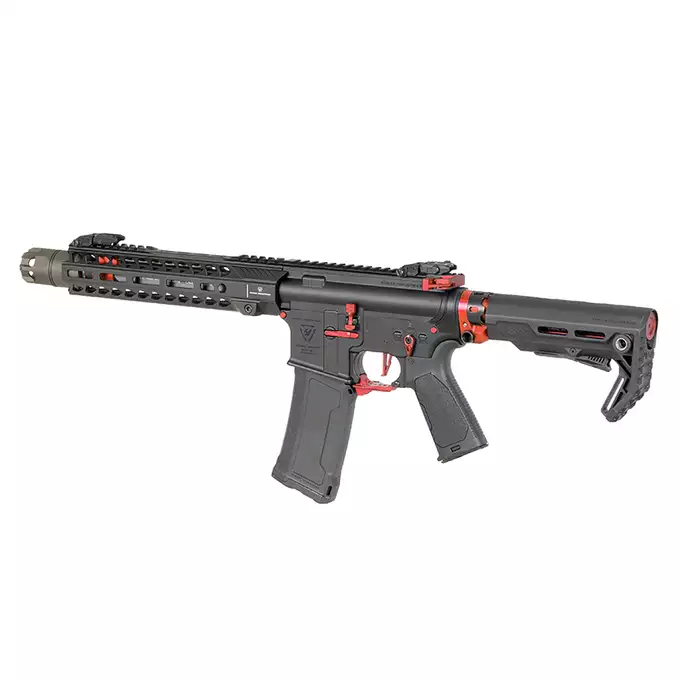 Strike industries 10" Raiders SBR AEG Rifle - Red [EMG]