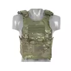 QRF Plate Carrier Laser-Cut Buckle Up with AR15/AK Magazine Pouch - Multicamo Tropic [8FIELDS]