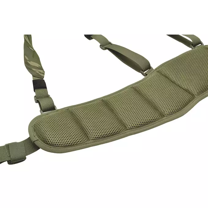 Patrol Tactical Belt with Suspenders MOLLE, Laser Cut - Multicamo Tropic [8FIELDS]