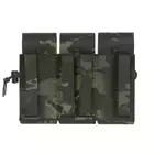 Triple Pouch for 6 AR15 Magazines, Laser Cut - Multicamo Black [8FIELDS]