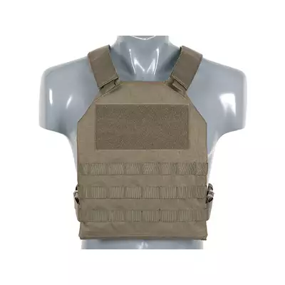 Prosty Plate Carrier z atrapami miękkich wkładów balistycznych - Ranger Green [8FIELDS]