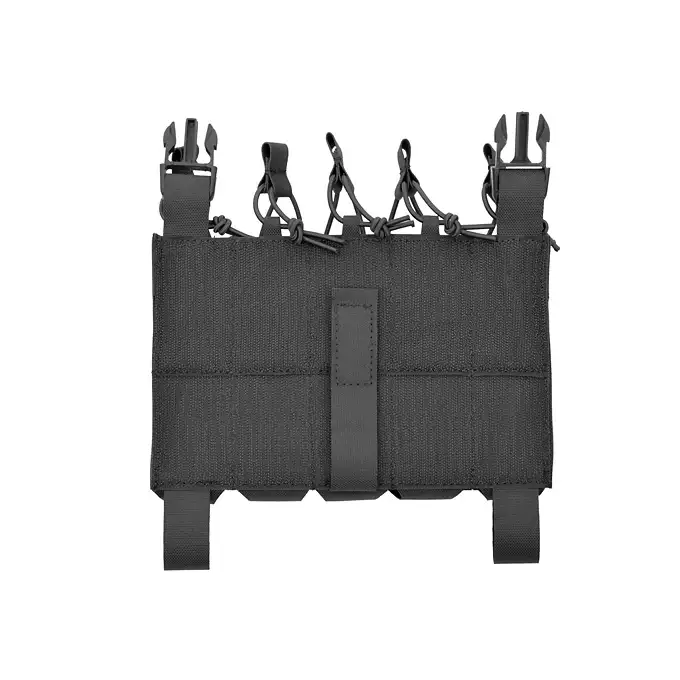 MP5 5-Magazine Pouch, Buckle-Up, Laser-Cut - Black [8FIELDS]