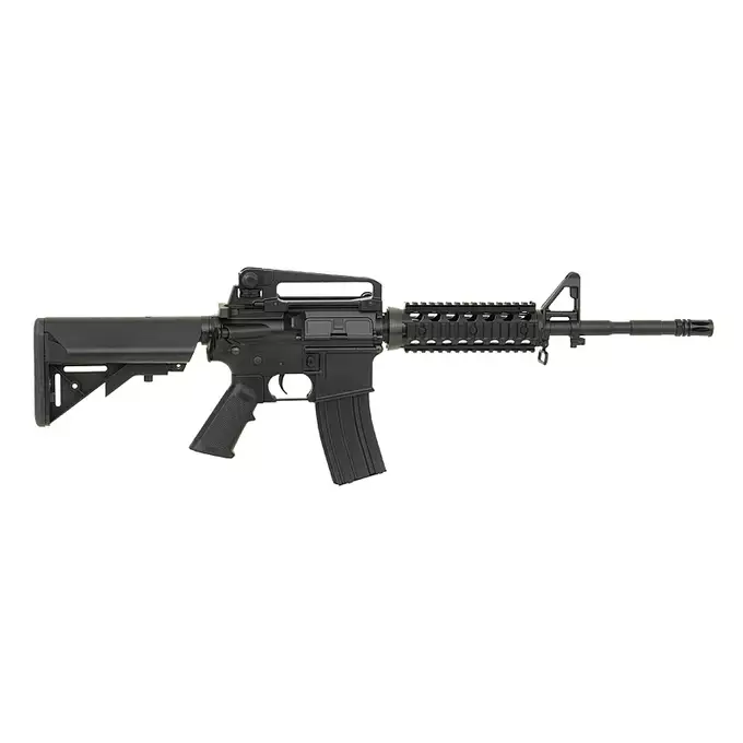 [Zestaw] CM.507 US Army M4 RIS carbine replica [CYMA] + Ładowarka V3+ do akumulatorów LiPo/LiFe [IPower] + Akumulator Li-Po 1450mAh 7.4V 20C [IPower]