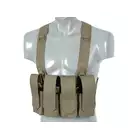 Chest Rig Laser-Cut with AR/AK Pouches - Ranger Green [8Fields]