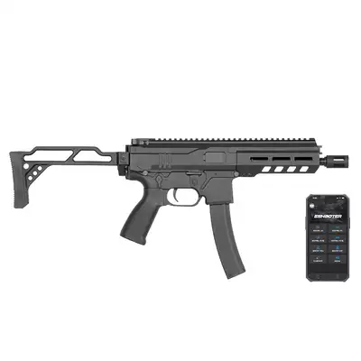 [Zestaw] Replika pistoletu maszynowego M924 DMP-9 ETU Wireless [DE] + Kolimator Frenzy-X 1x19x26 SM Multi-Reticle Red [Vector Optics]