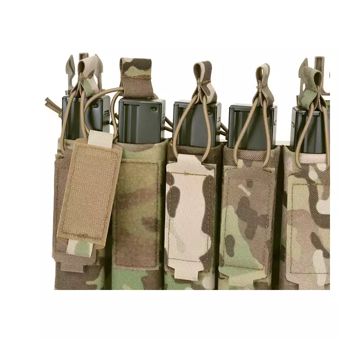 MP5 5-Magazine Pouch, Buckle-Up, Laser-Cut - Multicamo [8FIELDS]