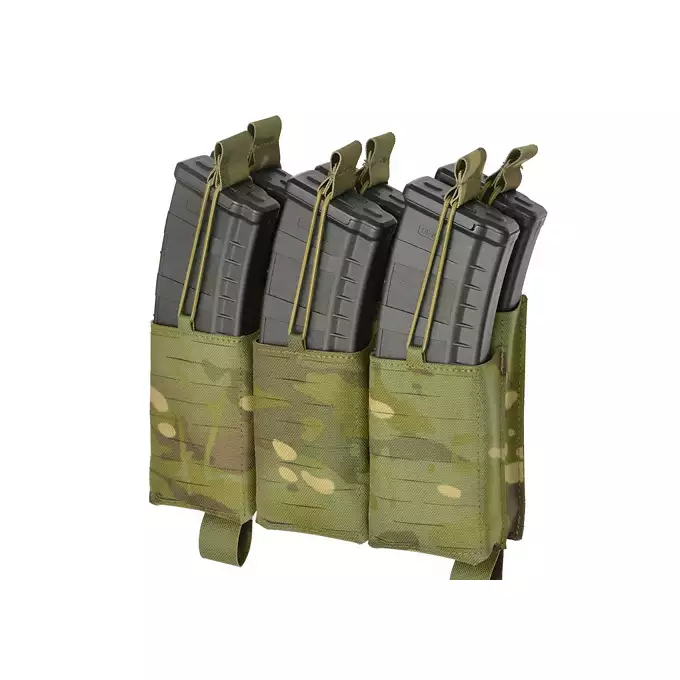 [Zestaw] Kamizelka Assault Plate Carrier Laser-Cut Buckle Up z ładownicą na magazynki AR/AK - MT [8Fields] + Duża ładownica Laser-Cut ogólnego przeznaczenia - MT [8FIELDS] + Panel Buckle Up Laser-Cut na 6 magazynków AR15/AK - MT [8Fields]