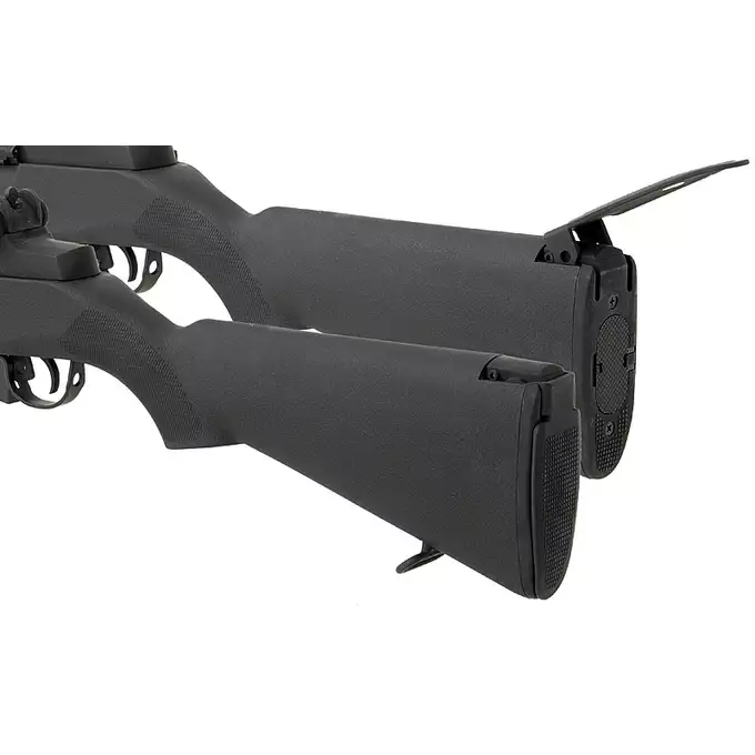 [Zestaw] CM.032 M14 rifle replica - Black Style [CYMA] + Ładowarka V3+ do akumulatorów LiPo/LiFe [IPower] + Akumulator Li-Po 1450mAh 7.4V 20C [IPower]