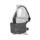 Chest Rig with Two Pouches for 6 AR / AK Magazines, Laser Cut - Multicamo Black [8FIELDS]