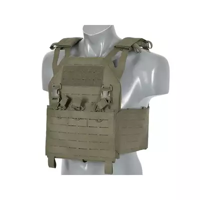 Operator Plate Carrier z ładownicą na magazynki AR15/AK Laser-Cut Buckle Up - Ranger Green [8Fields]