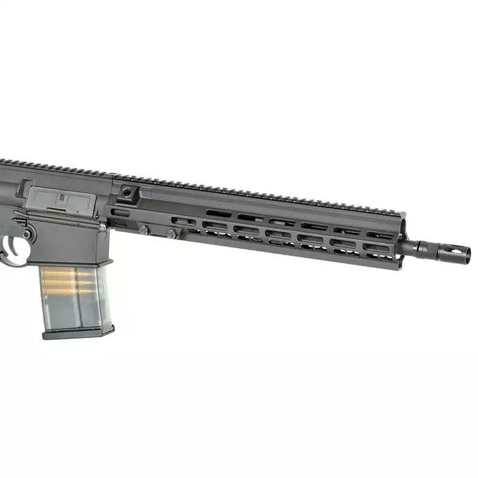 [Zestaw] Replika Airsoftowa EC-203 Edycja Advanced (ulepszony gearbox, programowalny ETU) - Black [E&amp;C] + Ładowarka V3+ do akumulatorów LiPo/LiFe [IPower] + Akumulator Li-Po 1100mAh 11,1V 20C - Deans [IPower]