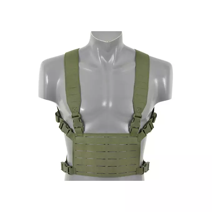 Lightweight Laser-Cut Chest Rig - Olive [8FIELDS]