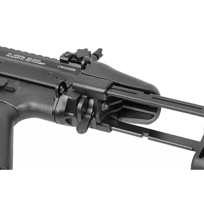 [Zestaw] Replika subkarabinka FN SCAR-SC z 25RPS, ESHOOTER ETU [Cybergun] + Akumulator airsoftowy 25C 1500mAh 2S1P 7.4V LiPo T Plug + Ładowarka V3+ do akumulatorów LiPo/LiFe [IPower]