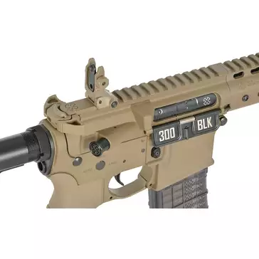 Noveske 10.5" Gen III Shorty 300BLK AEG Rifle  Eshooter ETU - Tan [EMG]