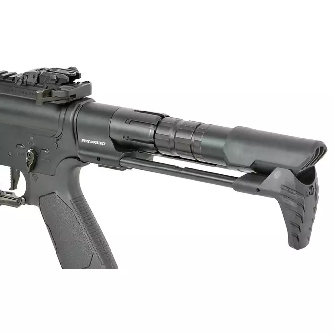 [Zestaw] Replika Karabinka Strike industries 4" Raiders PDW - Black [EMG] + Ładowarka V3+ do akumulatorów LiPo/LiFe [IPower] + Akumulator Li-Po 1100mAh 11,1V 20C - Deans [IPower]