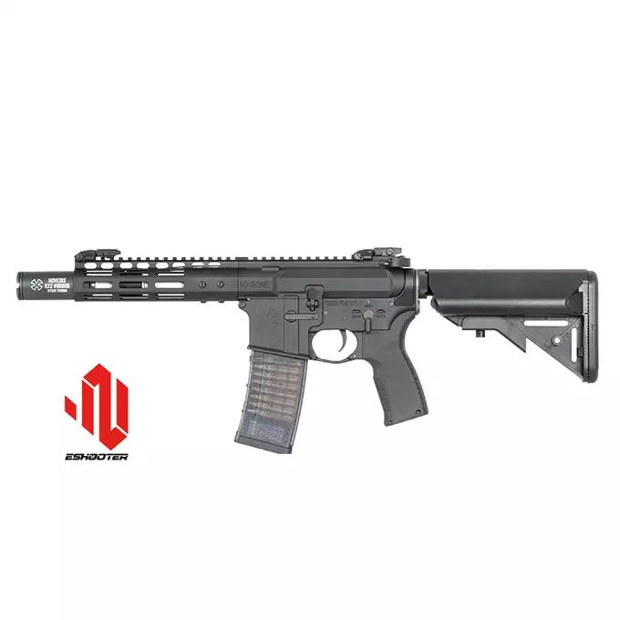 Noveske 7.5" Gen III DIPLOMAT AEG Rifle Eshooter ETU - Black [EMG]