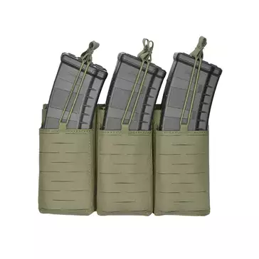 Panel Laser-Cut z ładownicami na 6 magazynków AR15/AK - Ranger Green [8FIELDS]