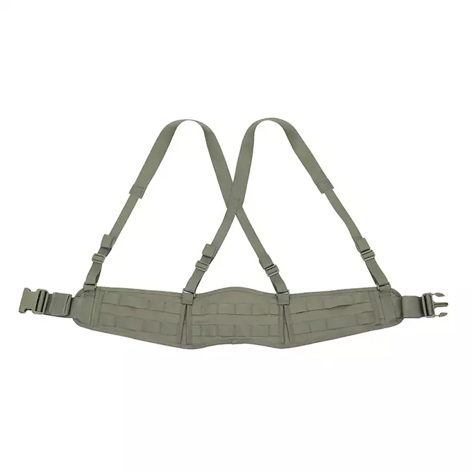 Padded patrol belt with suspenders - Ranger Green [8FIELDS]