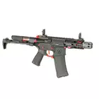 Strike industries 4" Raiders Competition PDW AEG Rifle - Red [EMG]