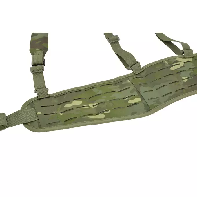 Patrol Tactical Belt with Suspenders MOLLE, Laser Cut - Multicamo Tropic [8FIELDS]
