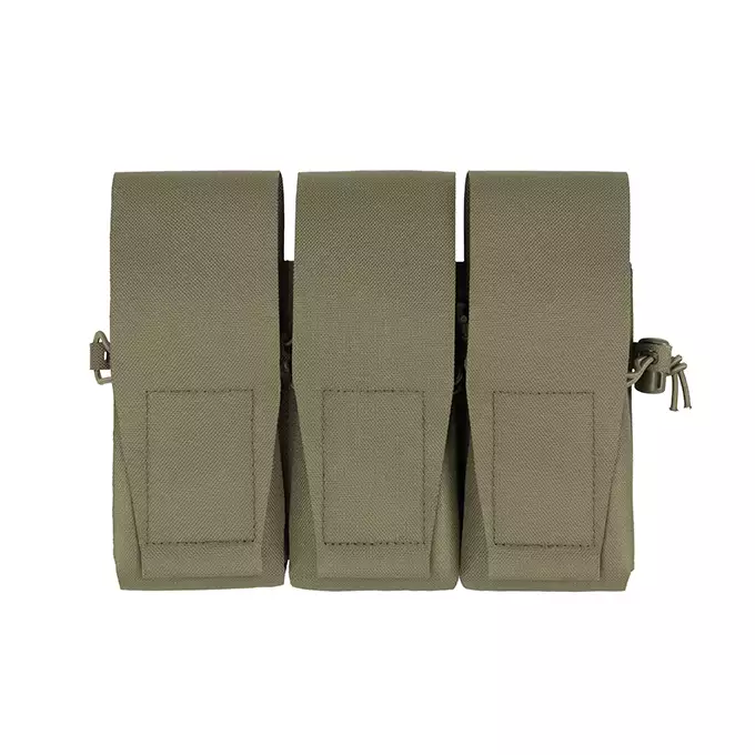 Triple Pouch for 6 AR15 Magazines, Laser Cut - Ranger Green [8FIELDS]