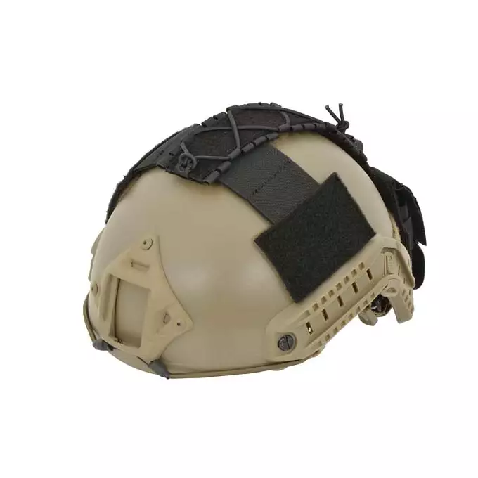 Laser-Cut Helmet Accessory Pouch - Black [8FIELDS]
