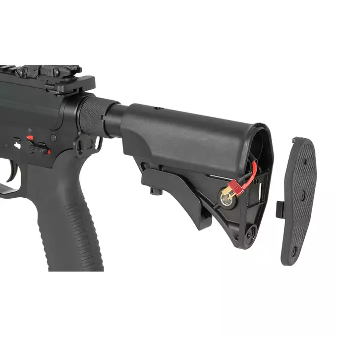 Replika subkarabinka FN SCAR-L z 25RPS, ESHOOTER ETU - Black [Cybergun]