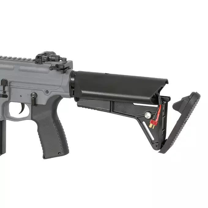 [Zestaw] Replika Barrett Rec10 Eshooter ETU - GREY [EMG] + Ładowarka V3+ do akumulatorów LiPo/LiFe [IPower] + Akumulator Li-Po 1100mAh 11,1V 20C - Deans [IPower]