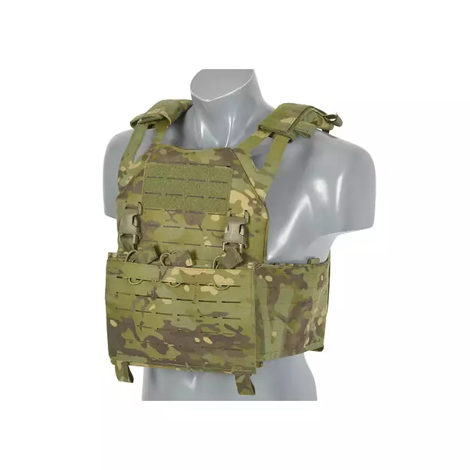 [Zestaw] Kamizelka Operator Plate Carrier Laser-Cut Buckle Up z ładownicą na magazynki AR/AK - MT [8Fields] + Duża ładownica Laser-Cut ogólnego przeznaczenia - MT [8FIELDS] + Panel Buckle Up Laser-Cut na 6 magazynków AR15/AK - MT [8Fields]