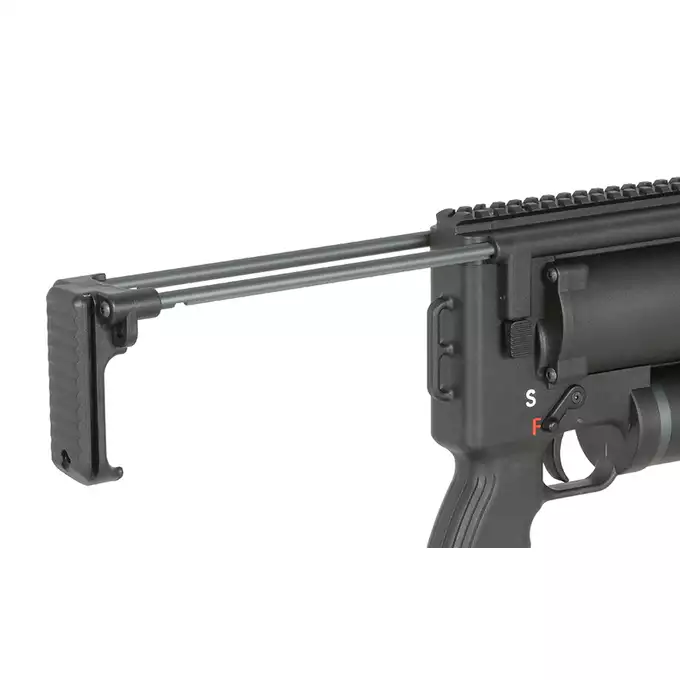 [Set] WE23-MINI Compact Rotary Minigun-Style Replica [WELL] + Battery Li-Po 1100mAh 11,1V 15/30C - T-connector [VB] + Compact LIPO charger B3Pro
