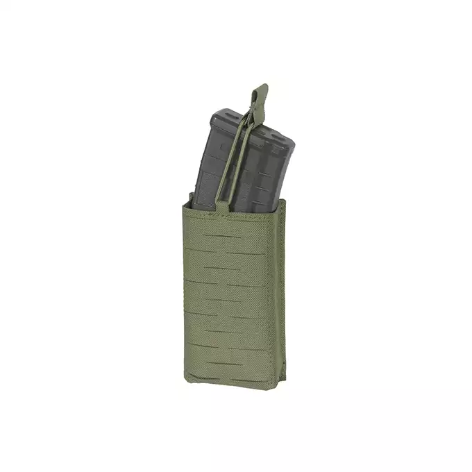 Single Laser-Cut Magazine Pouch for AR15/AK - Ranger Green [8Fields]