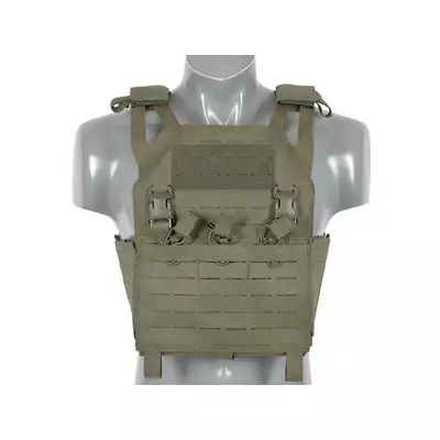 Operator Plate Carrier z ładownicą na magazynki AR15/AK Laser-Cut Buckle Up - Ranger Green [8Fields]