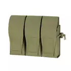 Triple Pouch for 6 AR15 Magazines, Laser Cut - Olive [8FIELDS]