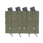 MOLLE Speed Quad MP5/SMG Magazine Pouch - Ranger Green [8FIELDS]