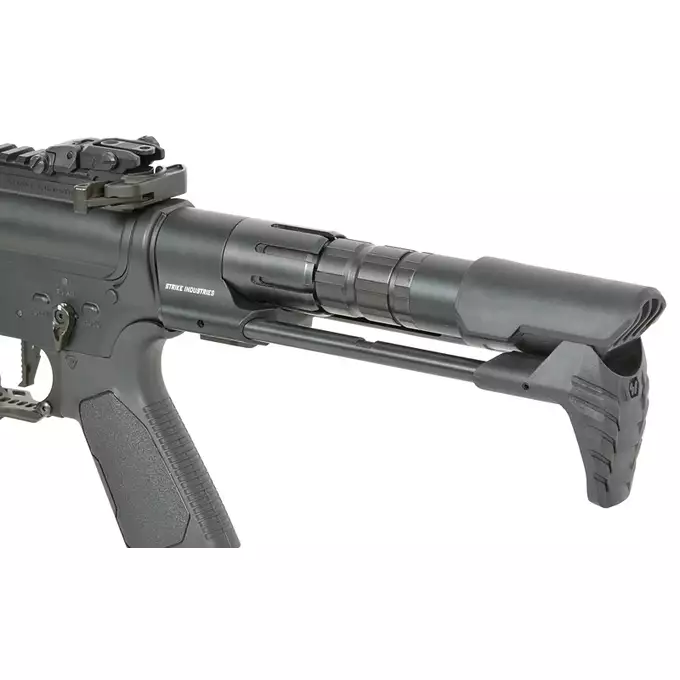 [Zestaw] Replika Karabinka Strike industries 7" Raiders CQB - Black [EMG] + Ładowarka V3+ do akumulatorów LiPo/LiFe [IPower] + Akumulator Li-Po 1100mAh 11,1V 20C - Deans [IPower]