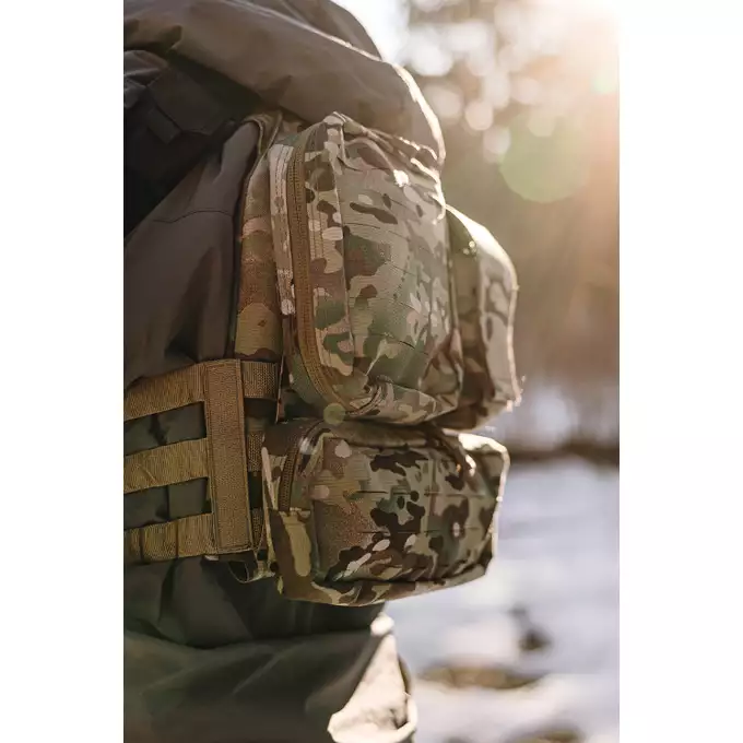 [Zestaw] Kamizelka Assault Plate Carrier Laser-Cut Buckle Up z ładownicą na magazynki AR15/AK - Multicamo [8Fields] + Duża ładownica Laser-Cut ogólnego przeznaczenia - Multicamo [8FIELDS] + Panel Buckle Up Laser-Cut na 6 magazynków AR15/AK - Multicamo [8Fields]