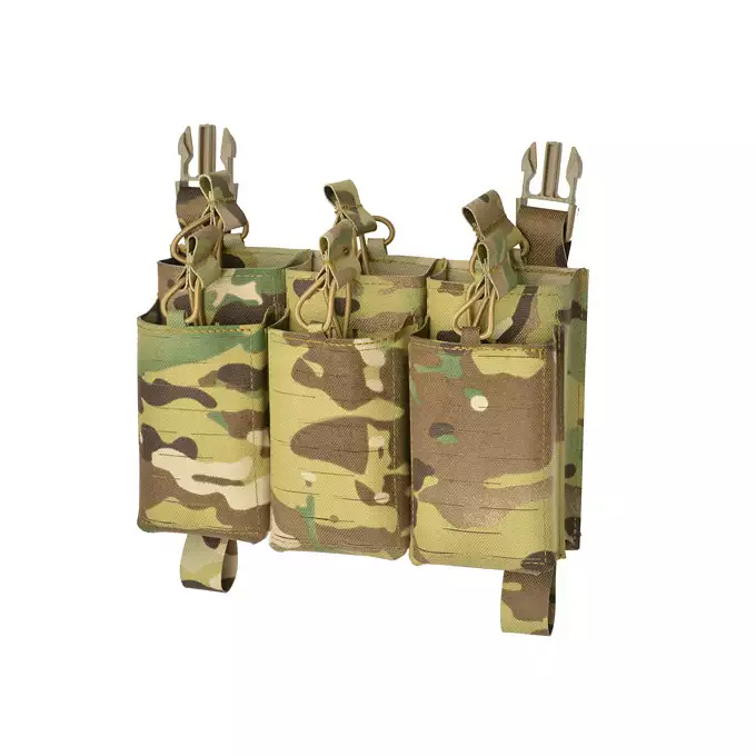 [Zestaw] Kamizelka Assault Plate Carrier Laser-Cut Buckle Up z ładownicą na magazynki AR/AK - Multicamo [8Fields] + Duża ładownica Laser-Cut ogólnego przeznaczenia - Multicamo [8FIELDS] + Panel Buckle Up Laser-Cut na 6 magazynków AR15/AK - Multicamo [8Fields]