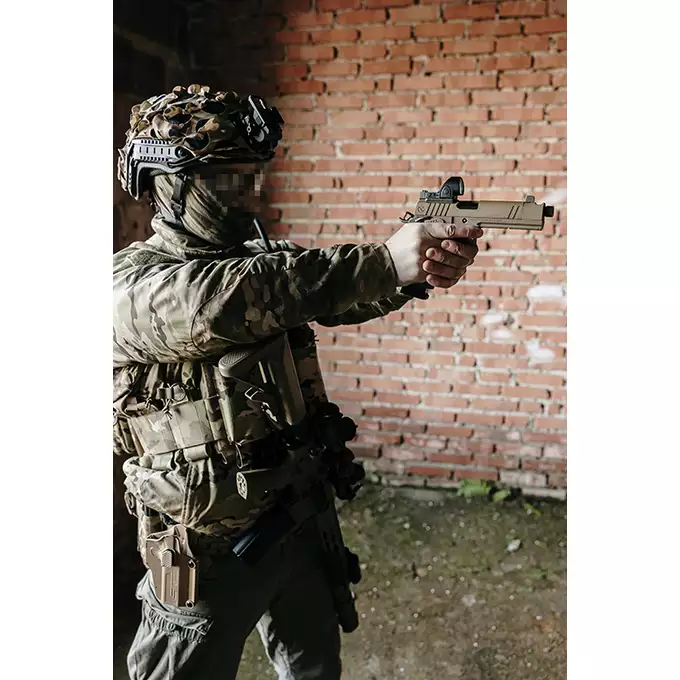 [Zestaw] Replika Nighthawk Custom Sand Hawk - [RWA] + Magazynek do R601 JW3 TTI Combat Master, R614 JW4 Pit Viper [JAG Arms]