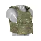 QRF Plate Carrier Laser-Cut Buckle Up with AR15/AK Magazine Pouch - Multicamo Tropic [8FIELDS]