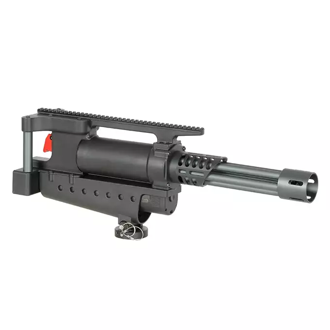 [Zestaw] Replika obrotowego miniguna WE23-H [WELL] + Akumulator Li-Po 1100mAh 11,1V 15/30C - T-connector [VB]