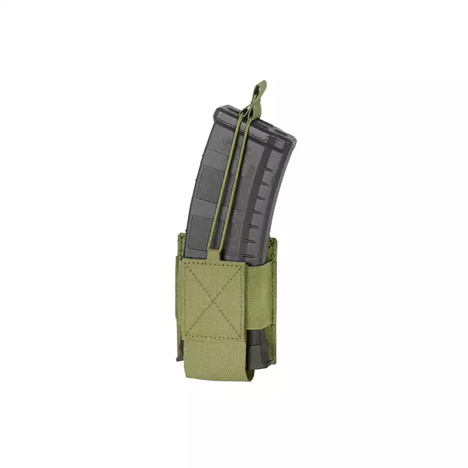 [Zestaw] Kamizelka Chest-rig Laser-Cut z ładownicami AR/AK - Olive [8Fields] + Ładownica na radio Laser Cut - Olive [8FIELDS] + Pojedyncza ładownica pistoletowa Laser-Cut z klapą - Olive [8Fields]