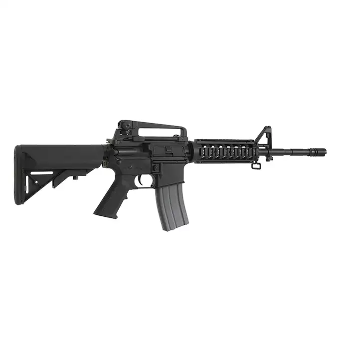[Zestaw] CM.007 US Army M4 RIS carbine full metal replica [CYMA] + Akumulator Li-Po 1500mAh 11,1V 20/40C [VB] + Kompaktowa ładowarka LIPO B3Pro