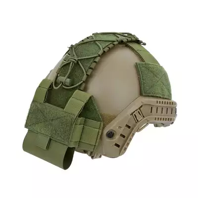 Laser-Cut Helmet Accessory Pouch - Olive [8FIELDS]